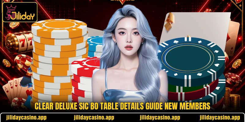 Clear Deluxe Sic Bo table details guide new members