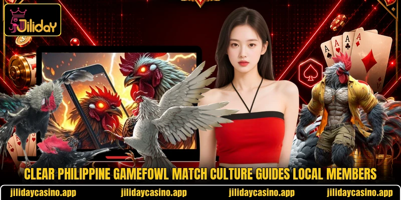 Clear Philippine Gamefowl match culture guides local members