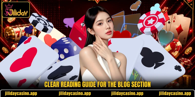 Clear reading guide for the blog section Clear reading guide for the blog section
