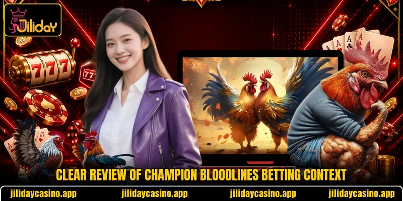 Clear review of Champion Bloodlines betting context