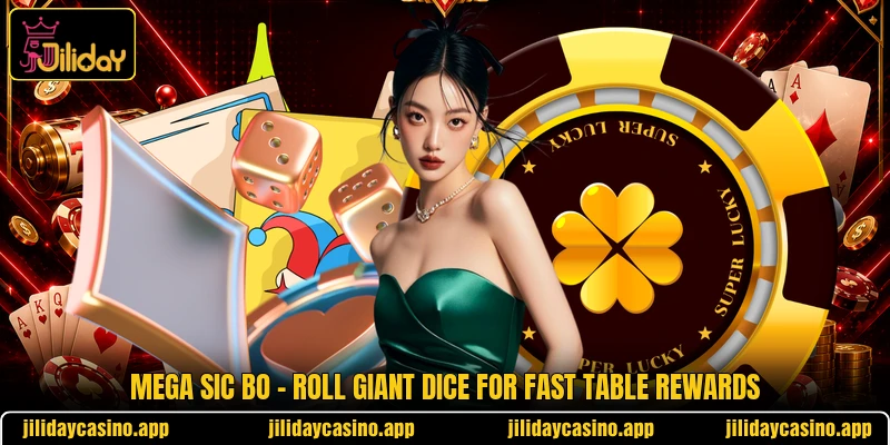 Mega Sic Bo - Roll Giant Dice For Fast Table Rewards