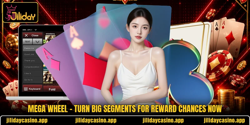Mega Wheel - Turn Big Segments For Reward Chances Now