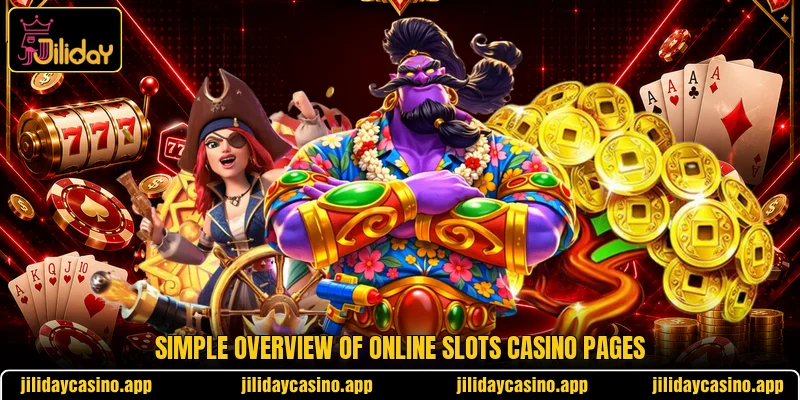 Simple overview of online slots casino pages Simple overview of online slots casino pages