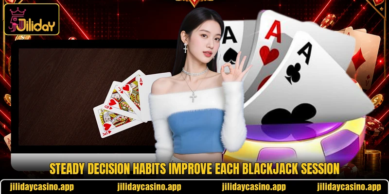 Steady decision habits improve each blackjack session